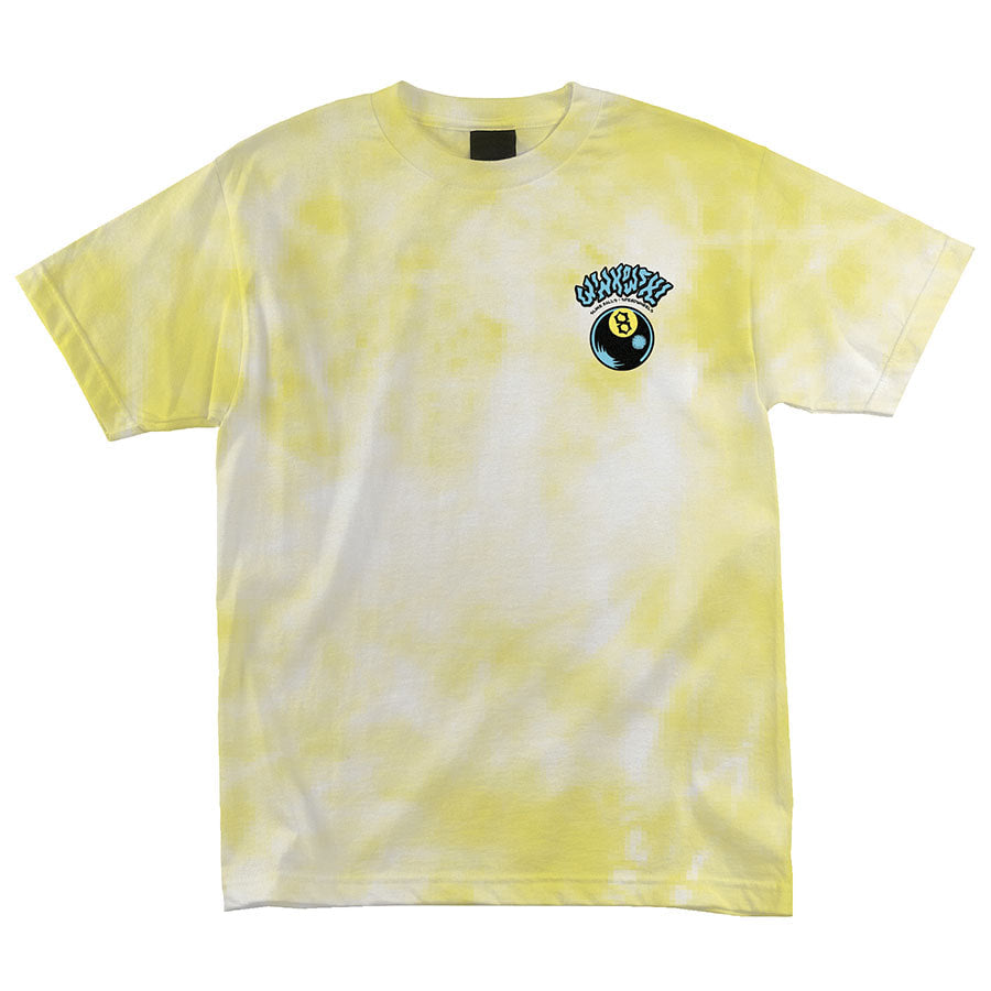 SLIME BALLS WINKOWSKI VOMITS T-SHIRT (YELLOW CLOUDS)