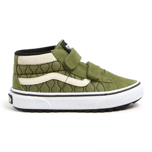 Vans Kids MTE Sk8-Mid Reissue V (Green/Marshmallow)