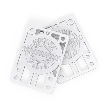 Independent Genuine Parts White Risers (1/8")