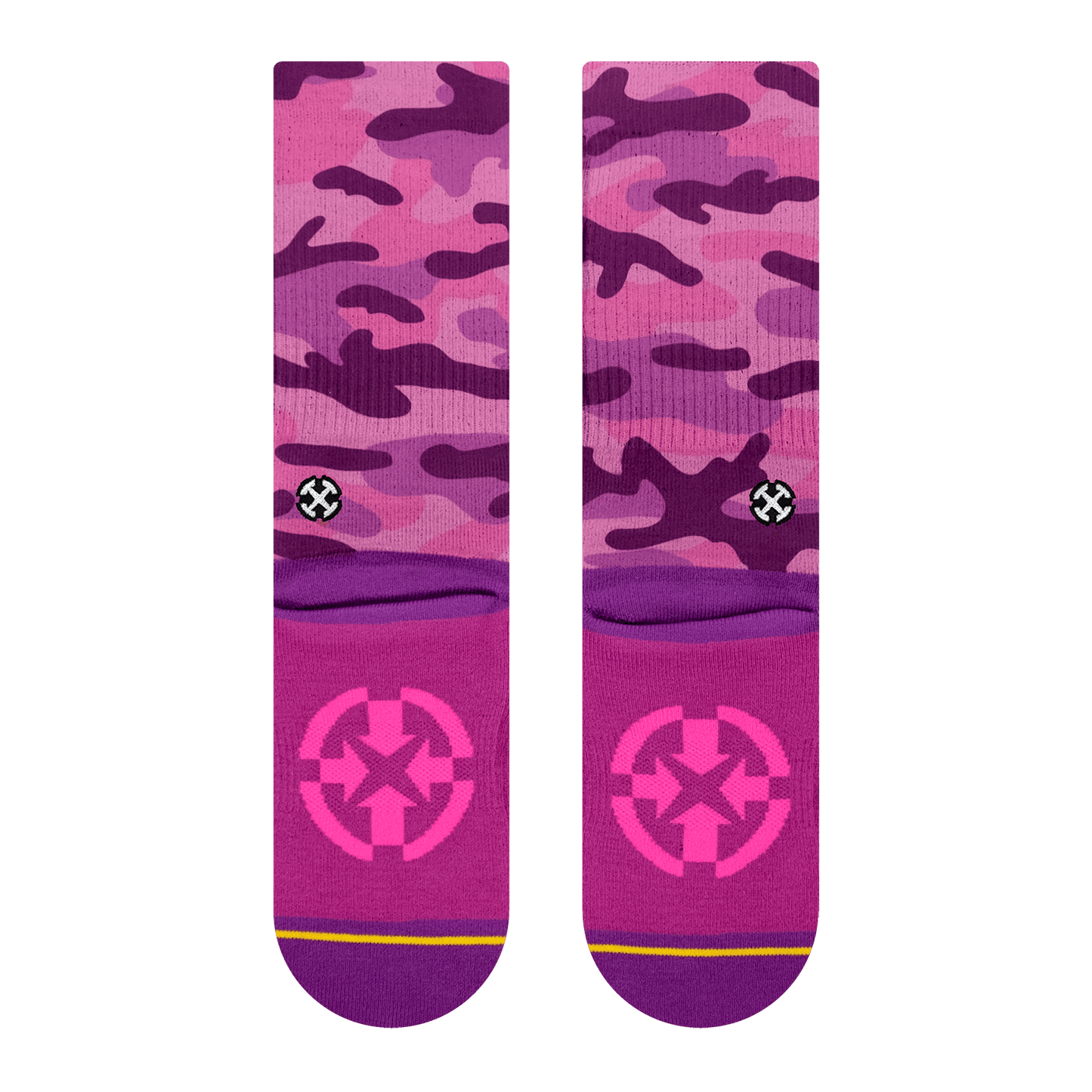 MERGE4 PINK CAMO CREW SOCKS