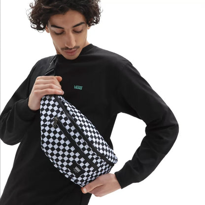 Ward Cross Body Pack (Black/White Checkerboard)