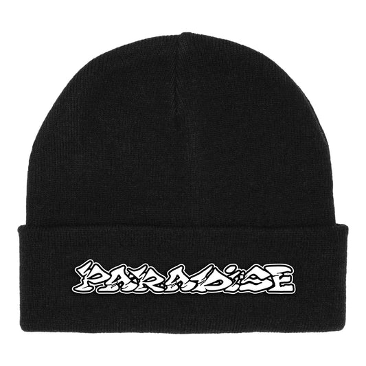 Paratopia Embroidered Beanie (Black)