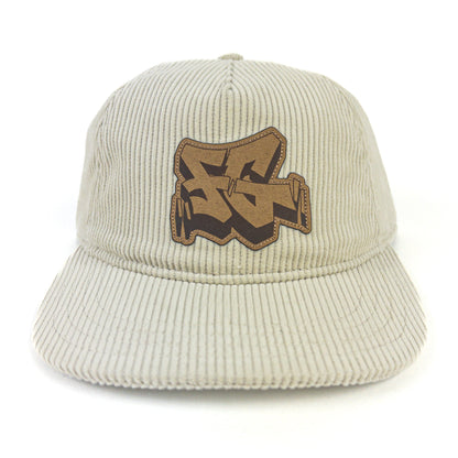 First Gear x KERO Corduroy Strapback Hat (Bone)