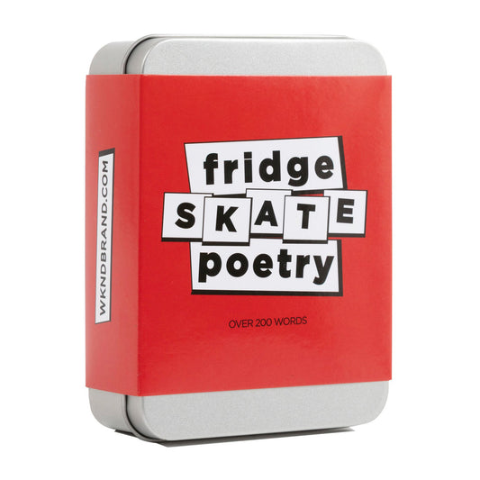 WKND FRIDGE SKATE POETRY