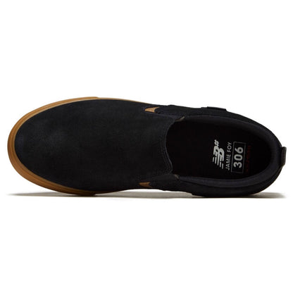 NB Numeric Jamie Foy 306 Slip-On (Black/Gum) - NM306LNG