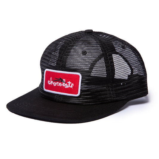 Lakai X Chocolate Petrol Mesh Snapback Hat (Black)