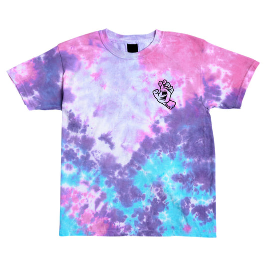 SANTA CRUZ SCREAMING HAND FUSION PREMIUM YOUTH T-SHIRT (COTTON CANDY)