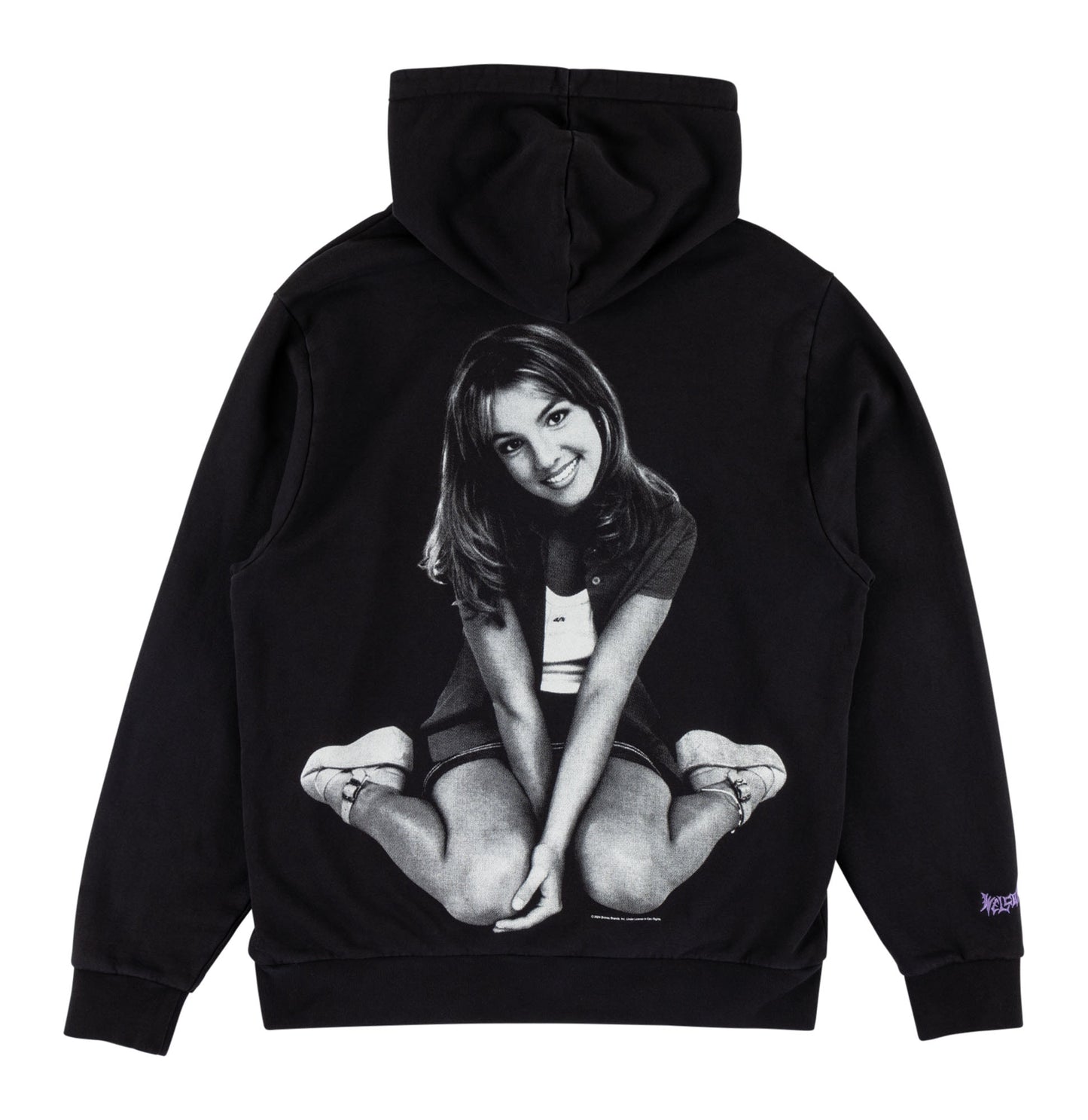 Welcome X Britney Spears Flower Hoodie (Black)