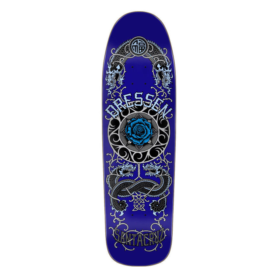 Santa Cruz Dressen Rose Crew One Shaped Deck (9.31)