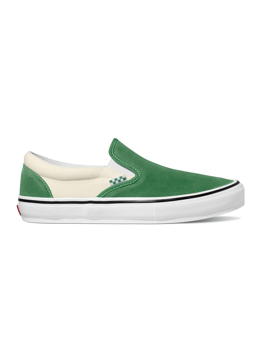 Vans Skate Slip-On (Juniper/White) *Size 5.0*