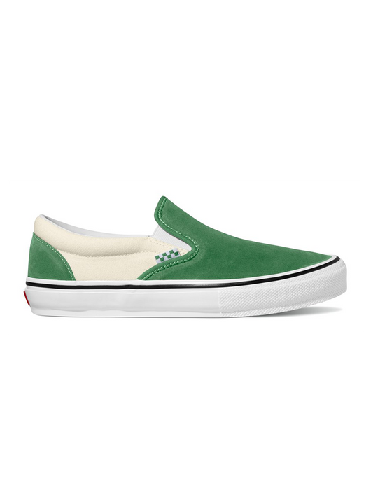 Vans Skate Slip-On (Juniper/White) *Size 5.0*