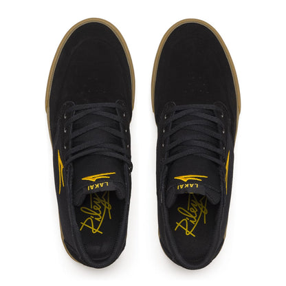 Lakai Riley 3 High (Black/Gum Suede) *Size 9.5*