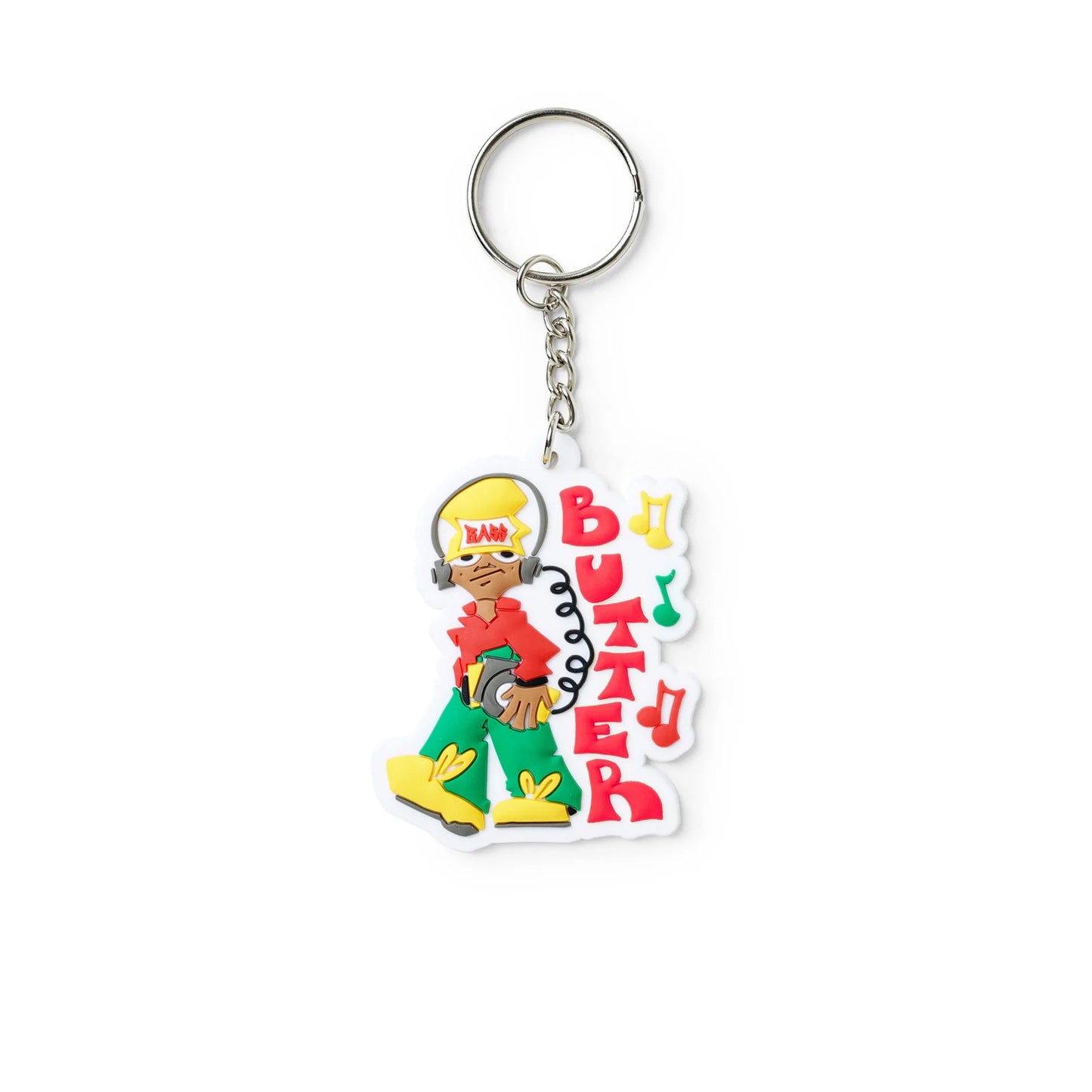 BUTTER BASE RUBBER KEY CHAIN