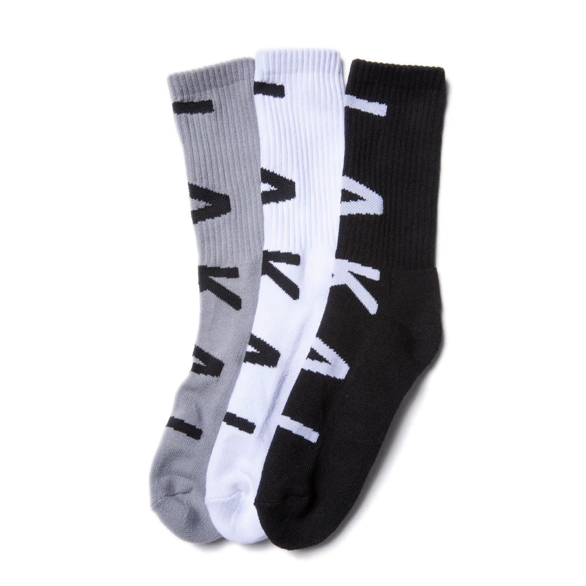 LAKAI BIG LOGO CREW SOCKS