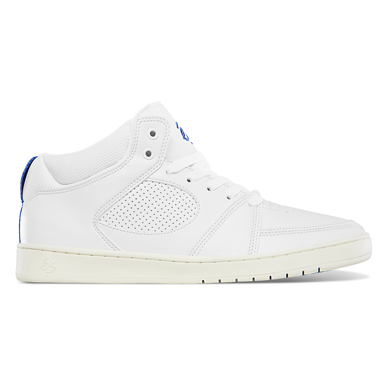 Es Accel Slim Mid (White/Tan)