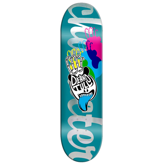 Deano Tull "Dino" Teal Iridescent Deck