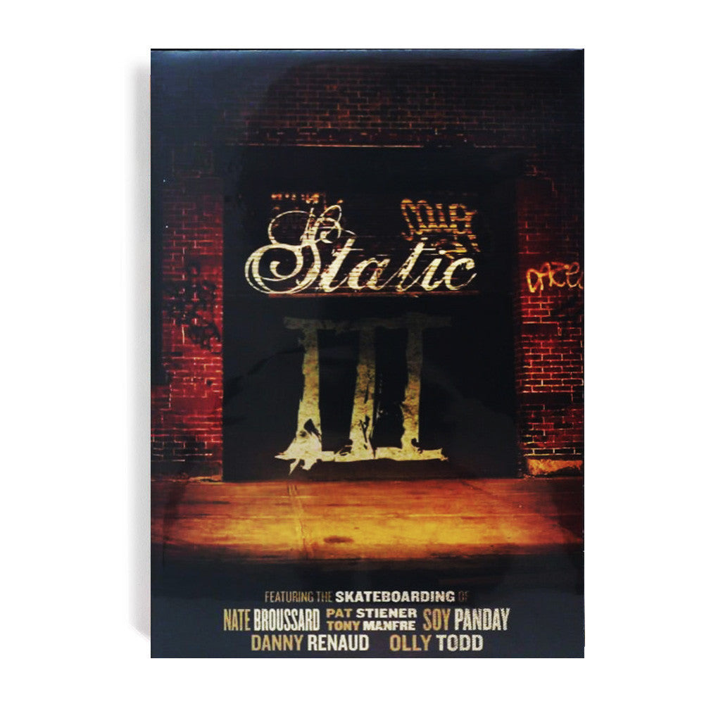 STATIC III DVD