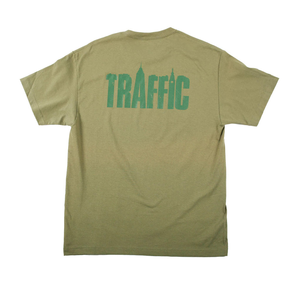 Traffic Manhattan Logo Tee (Stonewash)