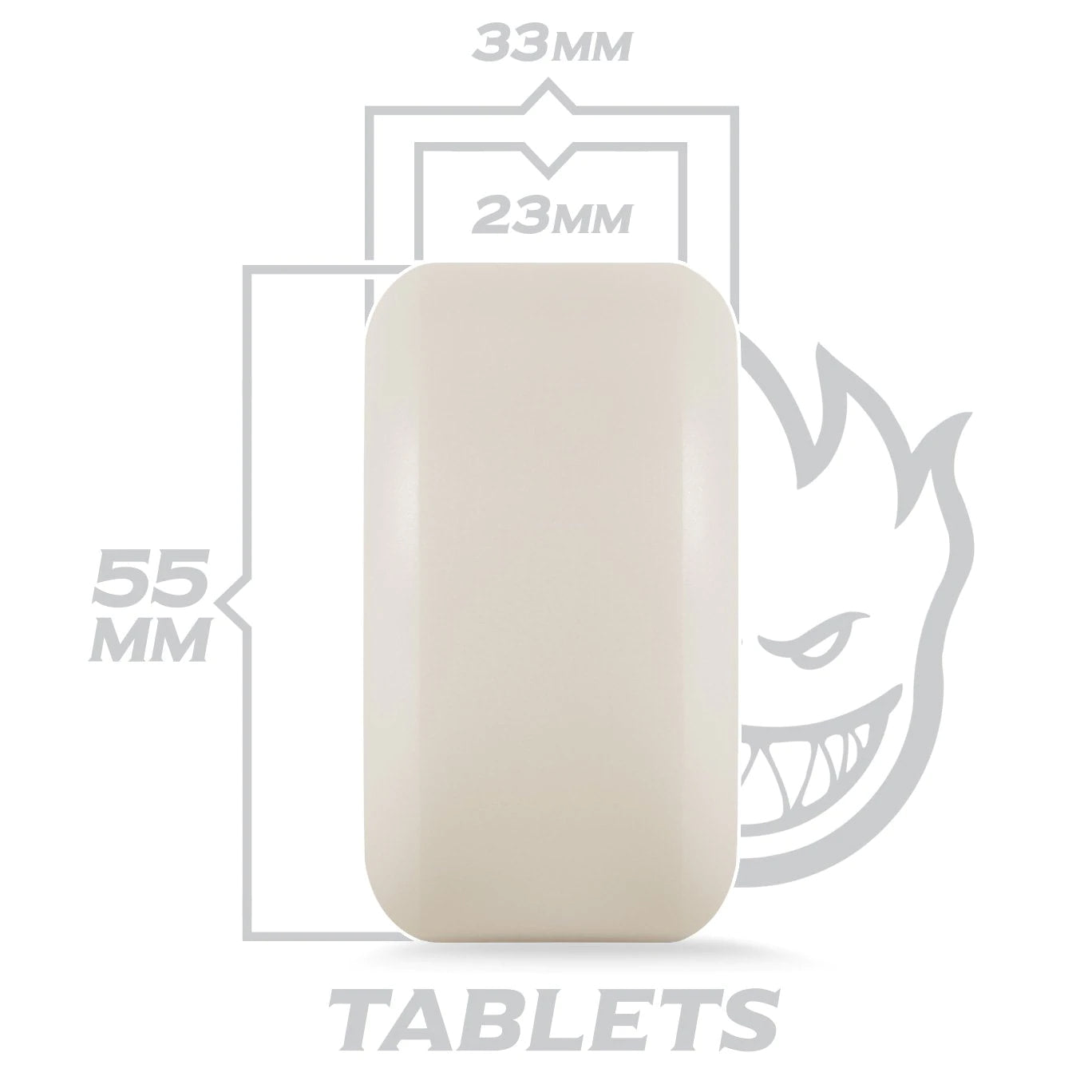 Spitfire Formula Four 99a Tablets Natural Wheels (53mm)