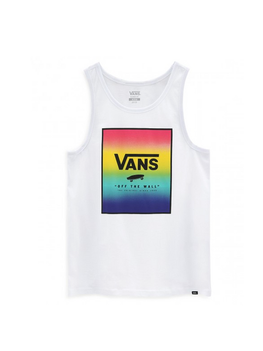 VANS PRINT BOX TANK TOP (WHITE/SPECTRUM)