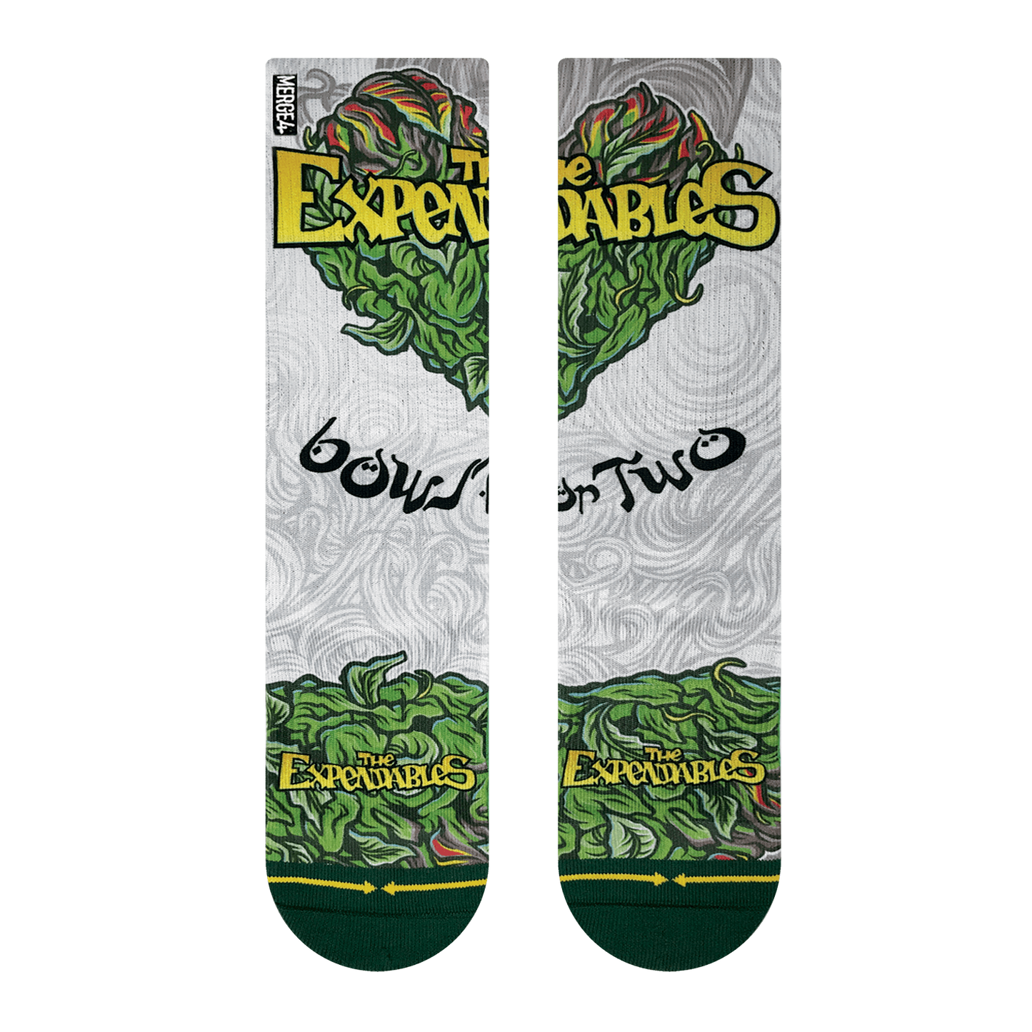 MERGE4 THE EXPENDABLES BOWL FOR TWO SOCKS