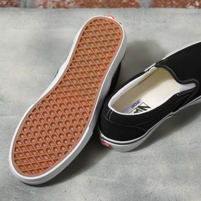 Vans Skate Slip-On (Black/White)