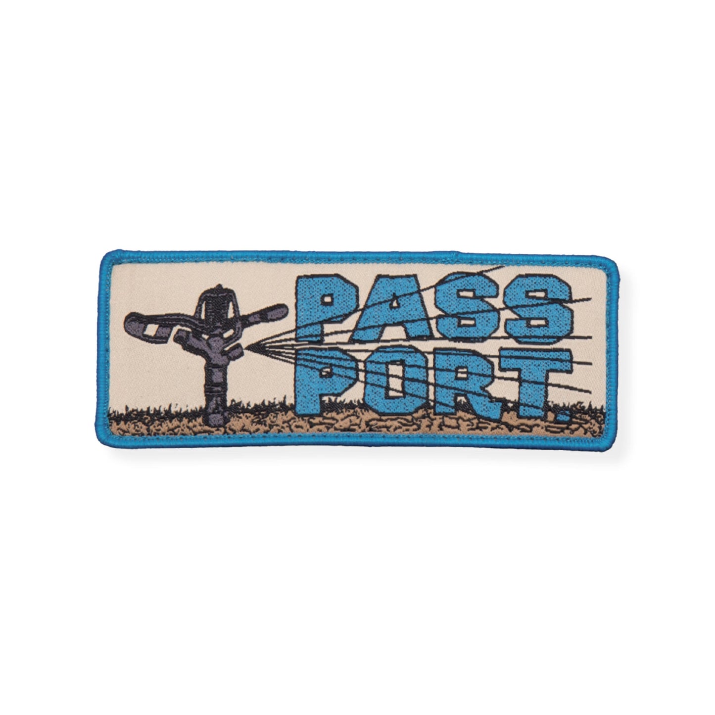 Pass~Port Water Restrictions Embroidered Patch