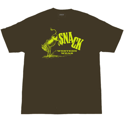 Snack 'Western Wear' Tee (Brown)