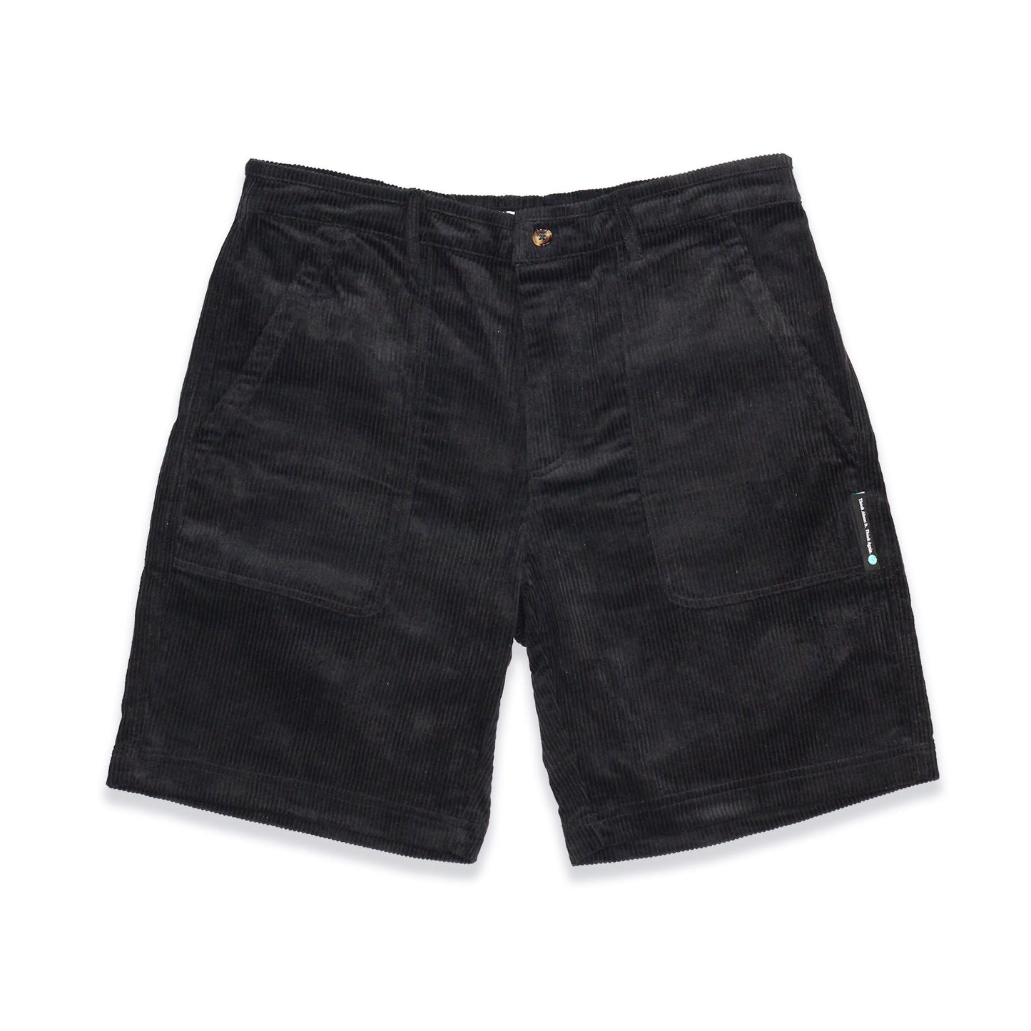 Strawberry Hill Think About It Corduroy Shorts (Black)