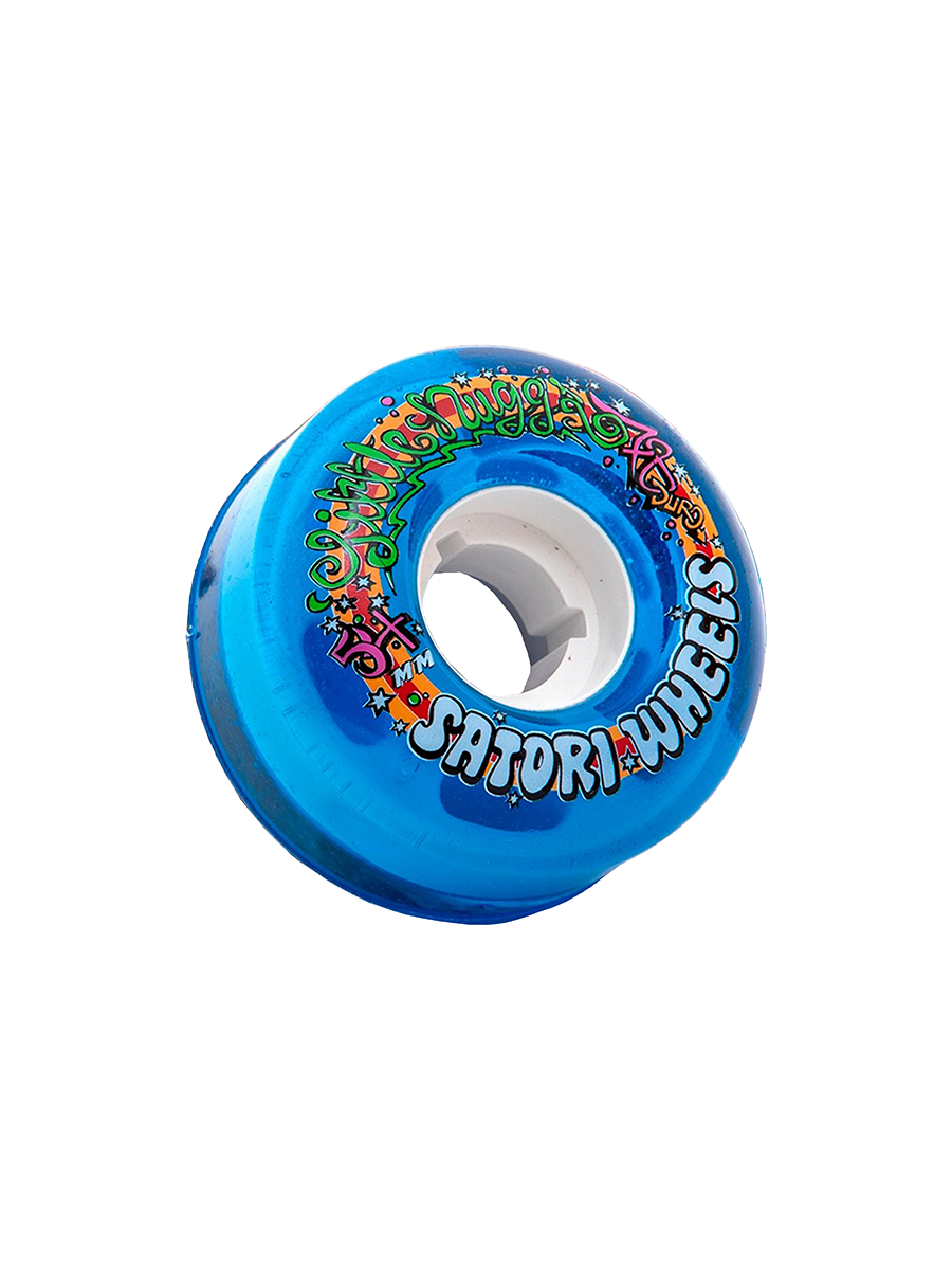 Lil Nugz 78a Clear Blue Cruiser Wheels (54mm)
