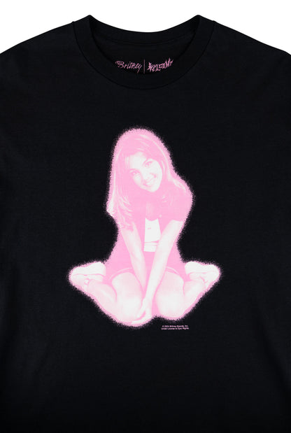 Welcome X Britney Spears Flower Tee (Black)