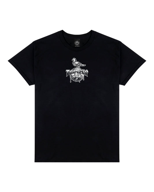 Thrasher X Antihero Cover The Earth T-Shirt (Black)