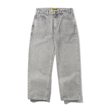 Racer Denim Jeans (Grey Wash)
