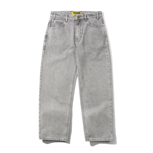 Racer Denim Jeans (Grey Wash)