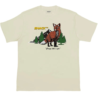 Crazy Like A Fox Tee (Cream)