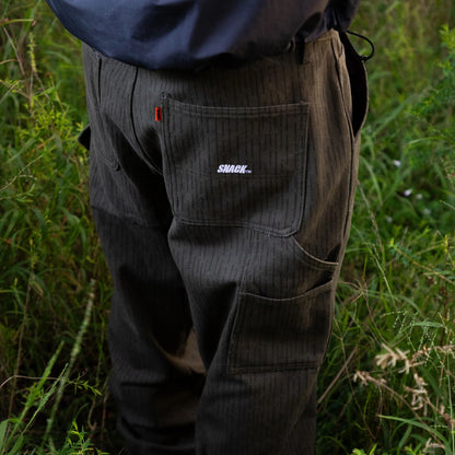 Heavy Duty Duck Canvas Carpenter Pants (Rain Camo)