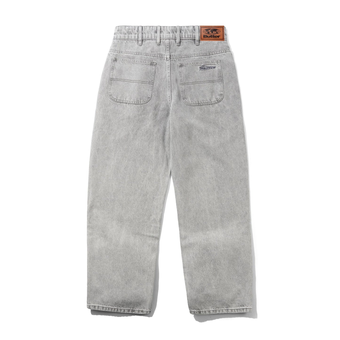 Racer Denim Jeans (Grey Wash)
