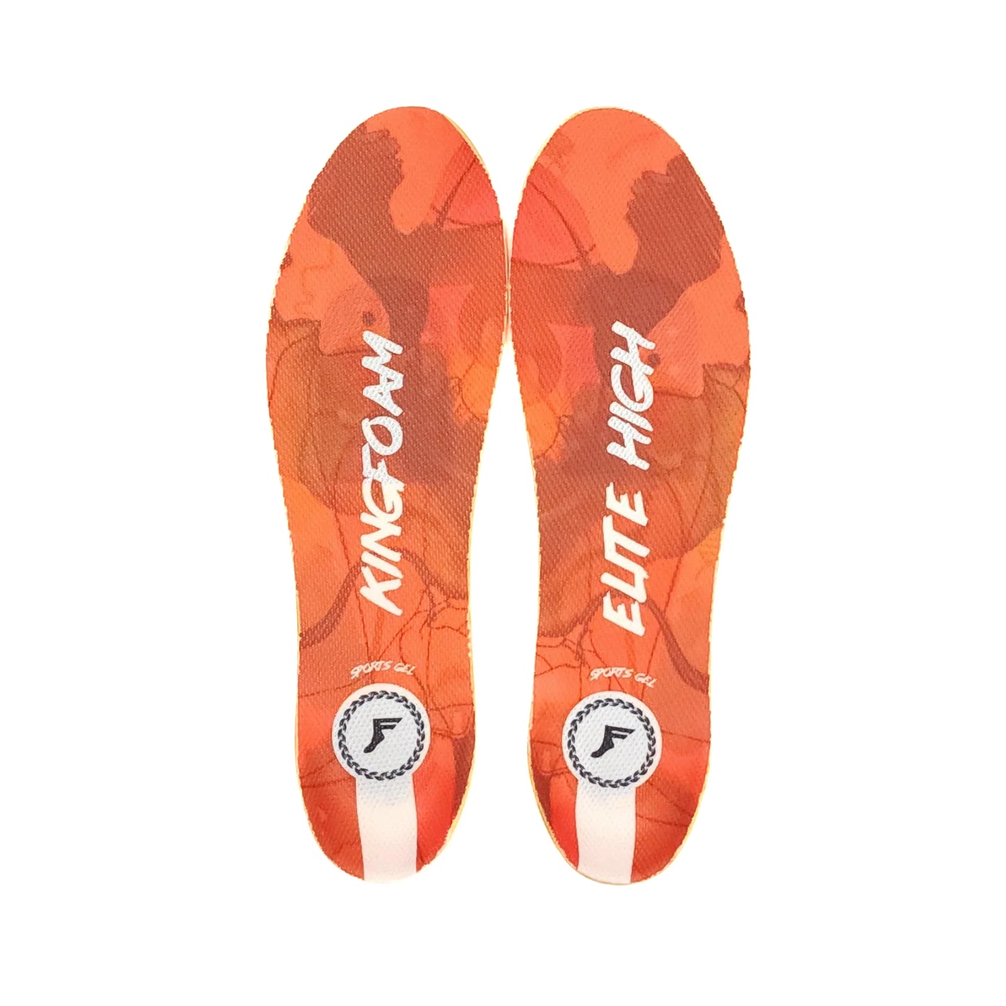 Kingfoam Elite Action Sports Gel Impact High Insoles