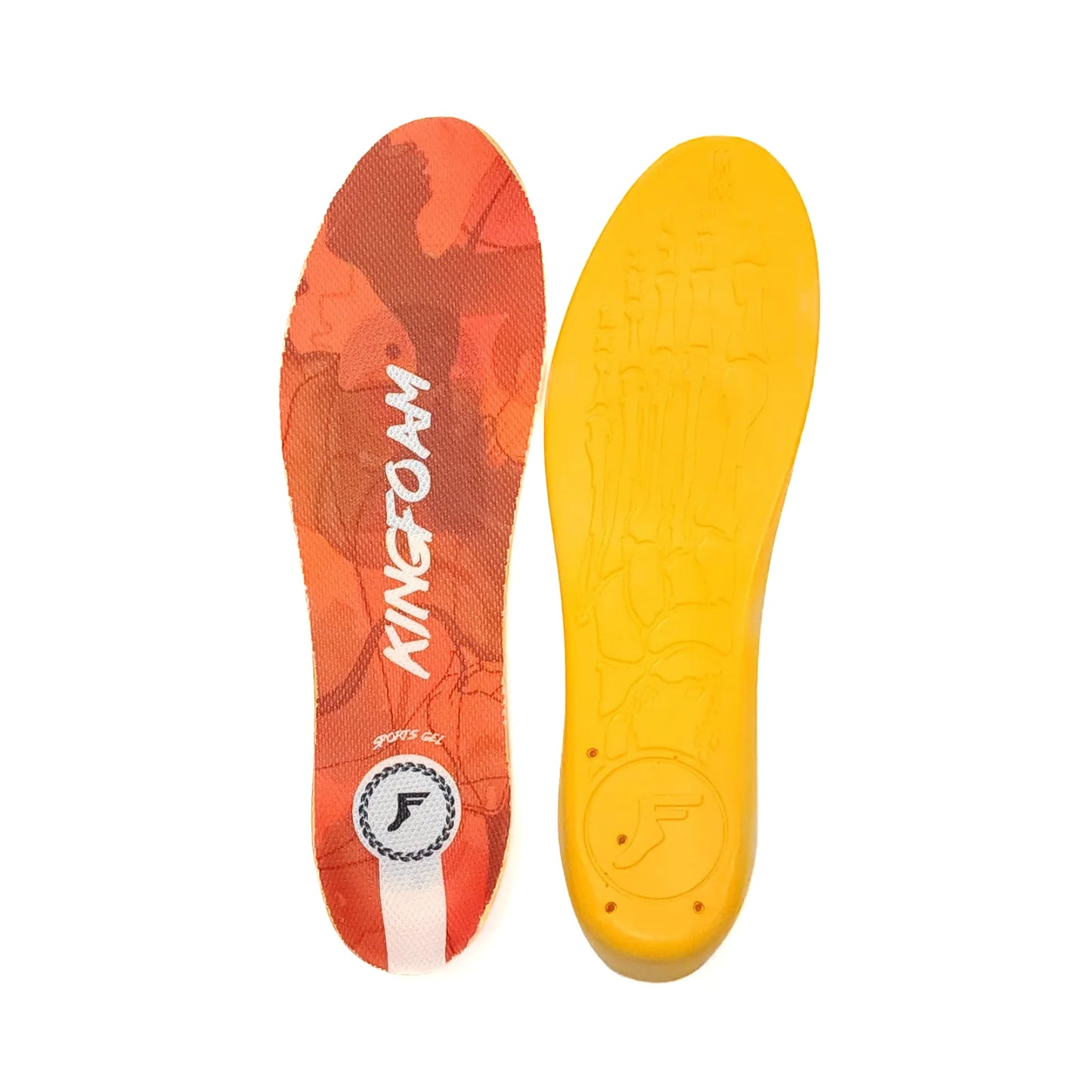 Kingfoam Elite Action Sports Gel Impact High Insoles