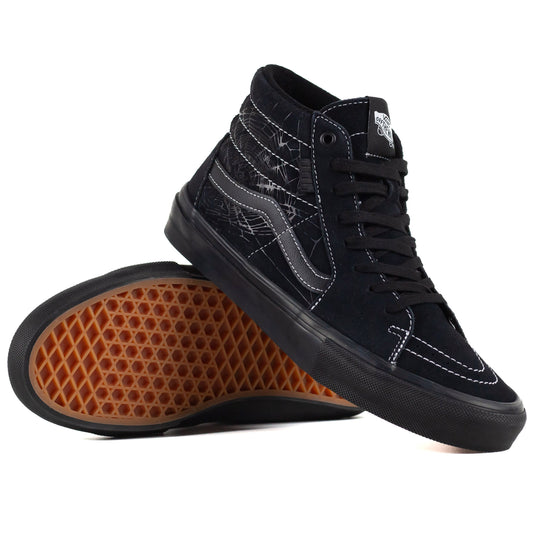 Skate Sk8-Hi (Web Dark Grey/Black)