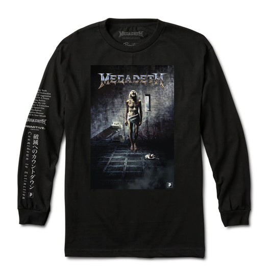 Primitive X Megadeth Skin Long Sleeve Tee